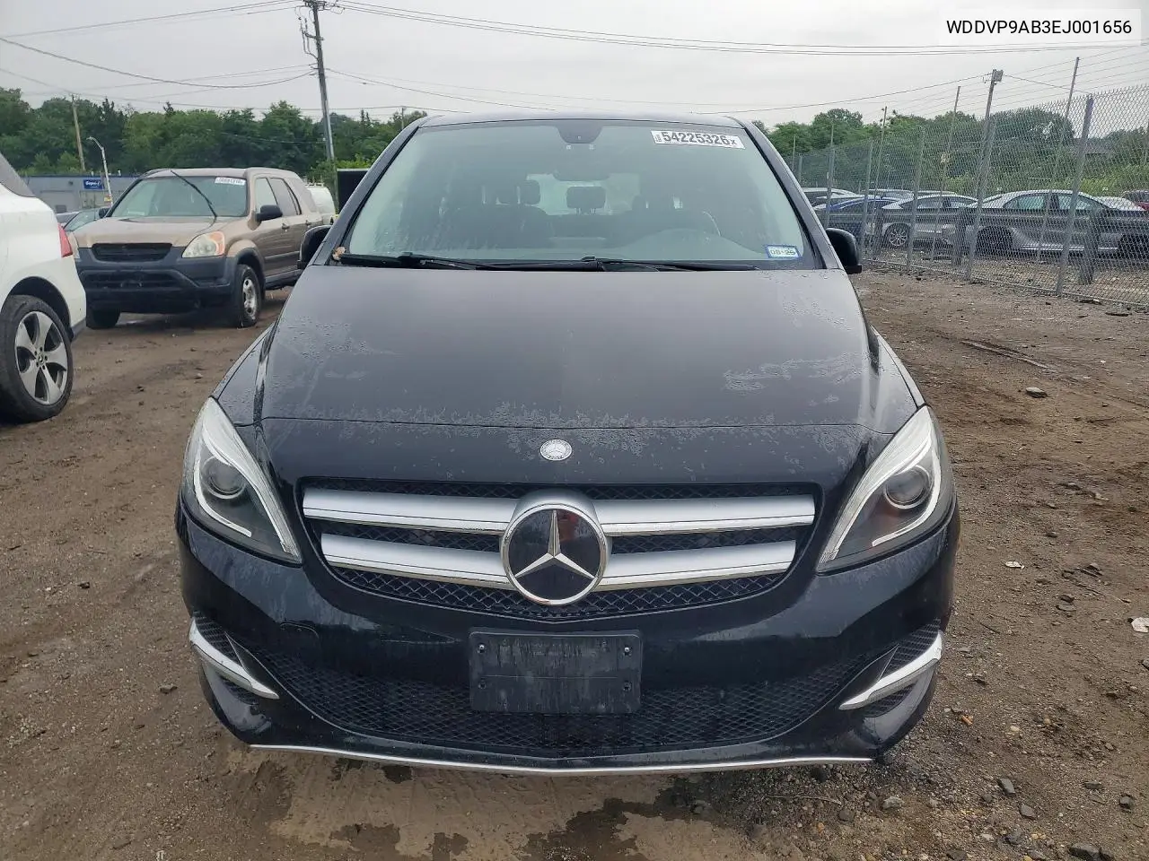 2014 Mercedes-Benz B Electric VIN: WDDVP9AB3EJ001656 Lot: 54225326