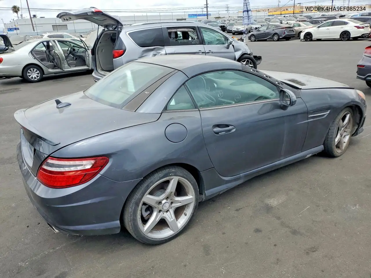 2014 Mercedes-Benz Slk 250 VIN: WDDPK4HA9EF085234 Lot: 54506906