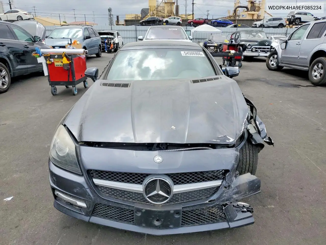 2014 Mercedes-Benz Slk 250 VIN: WDDPK4HA9EF085234 Lot: 54506906