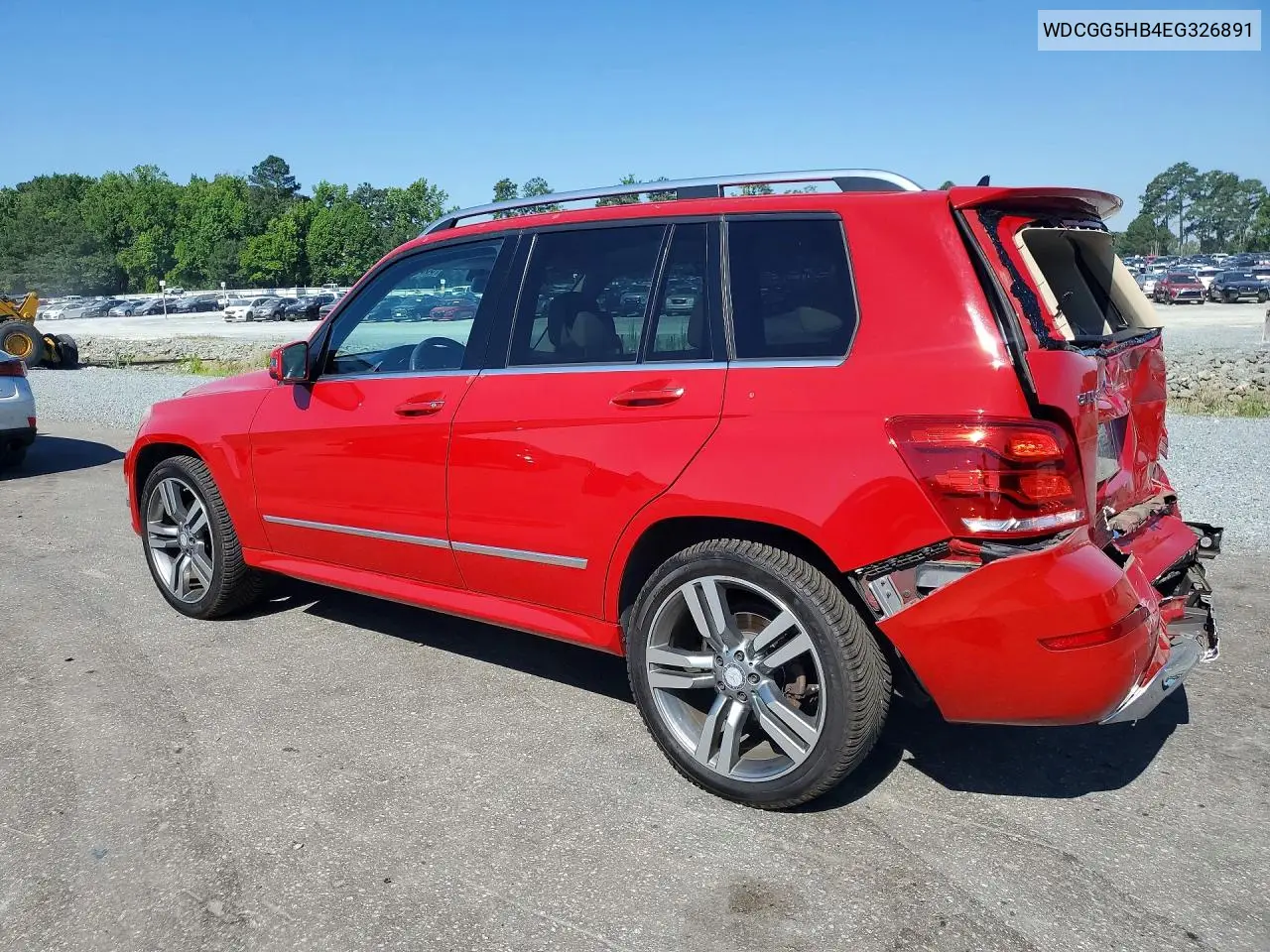 2014 Mercedes-Benz Glk 350 VIN: WDCGG5HB4EG326891 Lot: 55954926