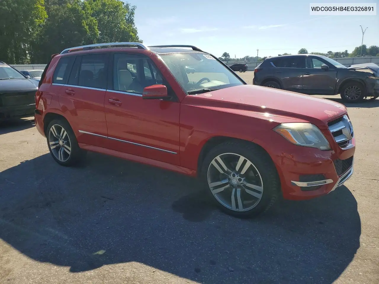 2014 Mercedes-Benz Glk 350 VIN: WDCGG5HB4EG326891 Lot: 55954926