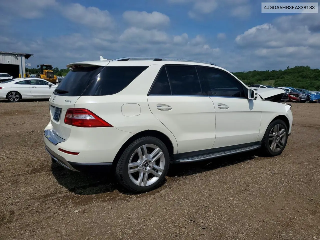 2014 Mercedes-Benz Ml 350 4Matic VIN: 4JGDA5HB3EA338183 Lot: 56802546