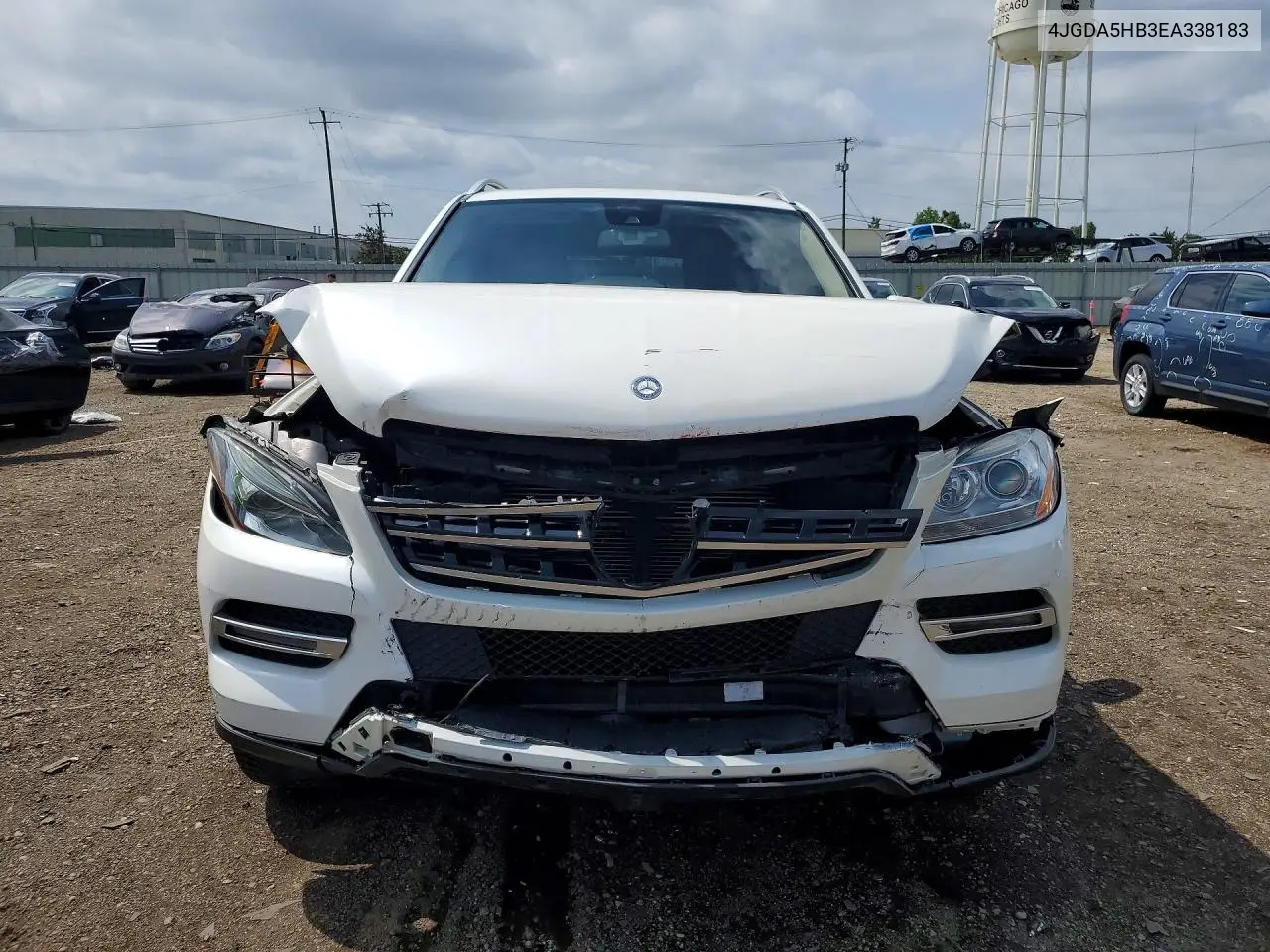2014 Mercedes-Benz Ml 350 4Matic VIN: 4JGDA5HB3EA338183 Lot: 56802546