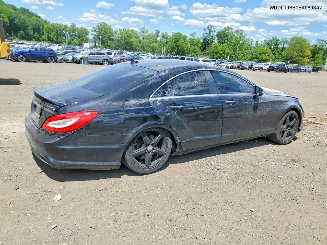 2014 Mercedes-Benz Cls 550 4Matic VIN: WDDLJ9BB0EA089847 Lot: 56936826