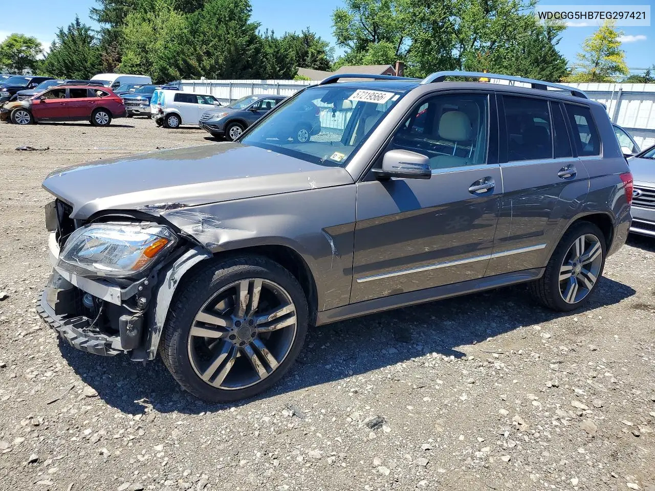 2014 Mercedes Benz Glk 350 VIN: WDCGG5HB7EG297421 Lot: 57219566