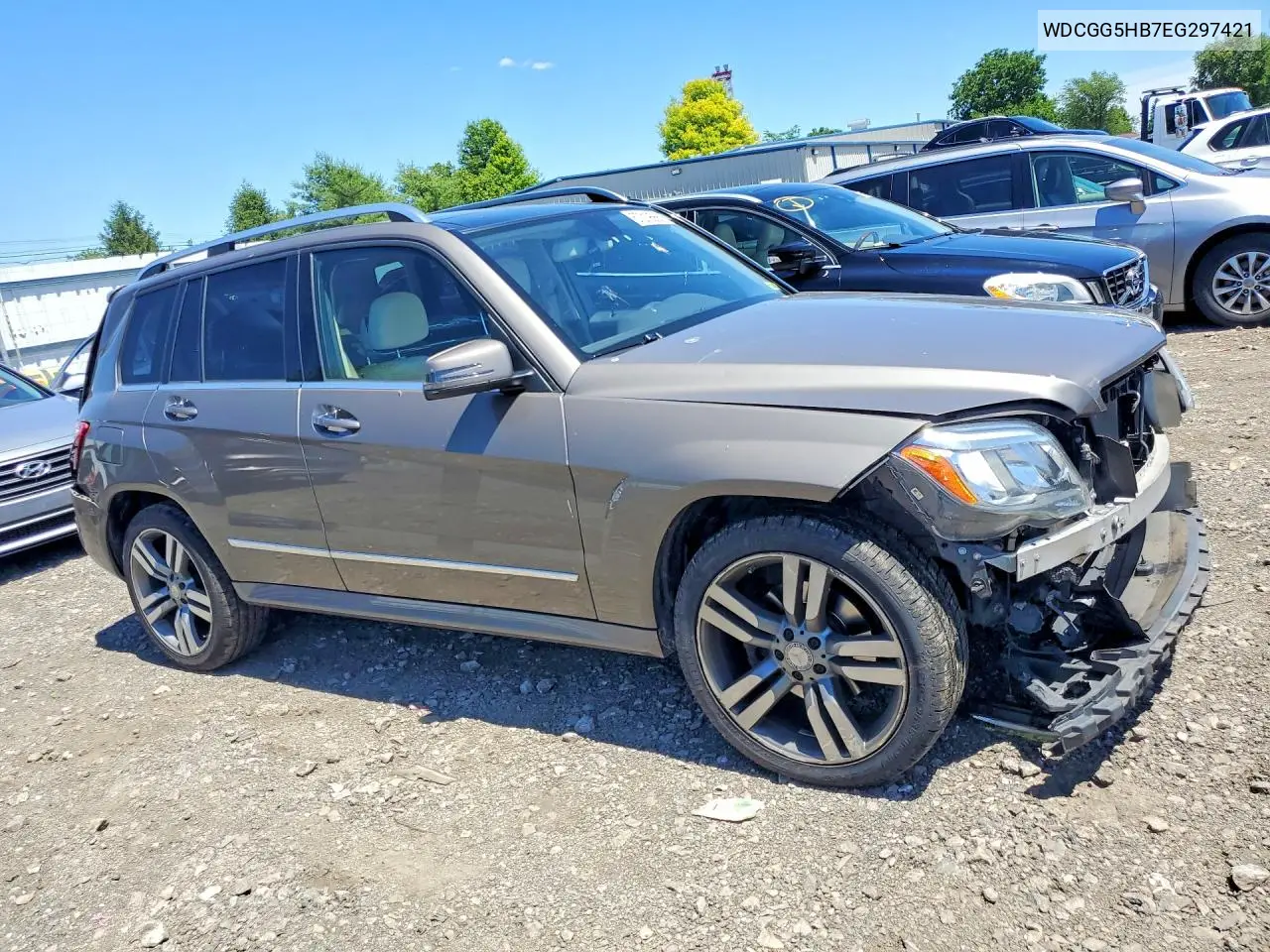2014 Mercedes Benz Glk 350 VIN: WDCGG5HB7EG297421 Lot: 57219566