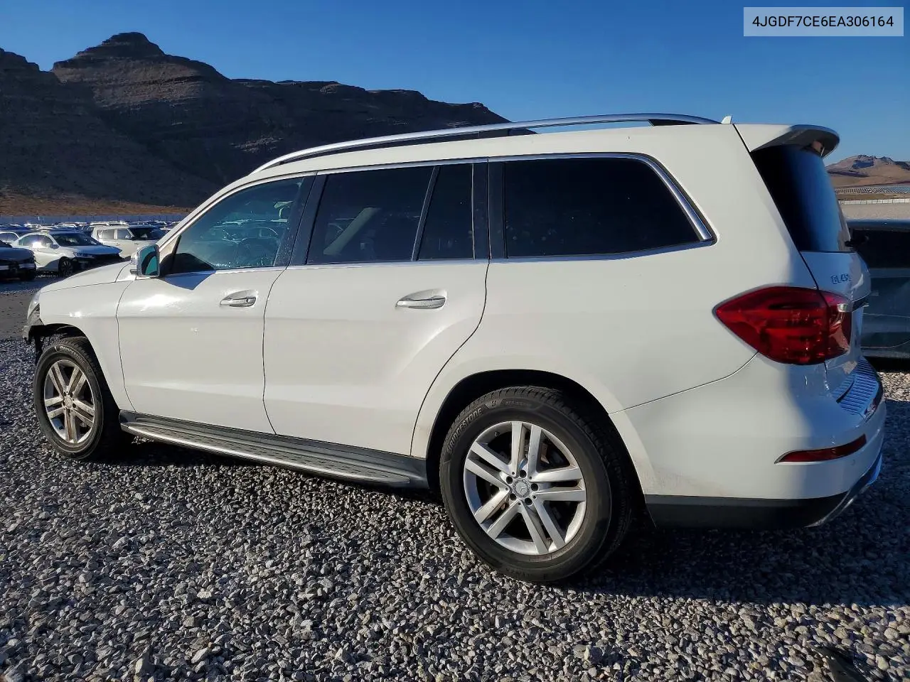 2014 Mercedes-Benz Gl 450 4Matic VIN: 4JGDF7CE6EA306164 Lot: 57473406