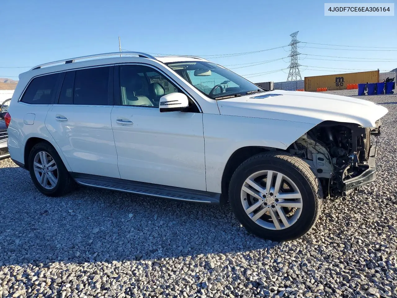 2014 Mercedes-Benz Gl 450 4Matic VIN: 4JGDF7CE6EA306164 Lot: 57473406