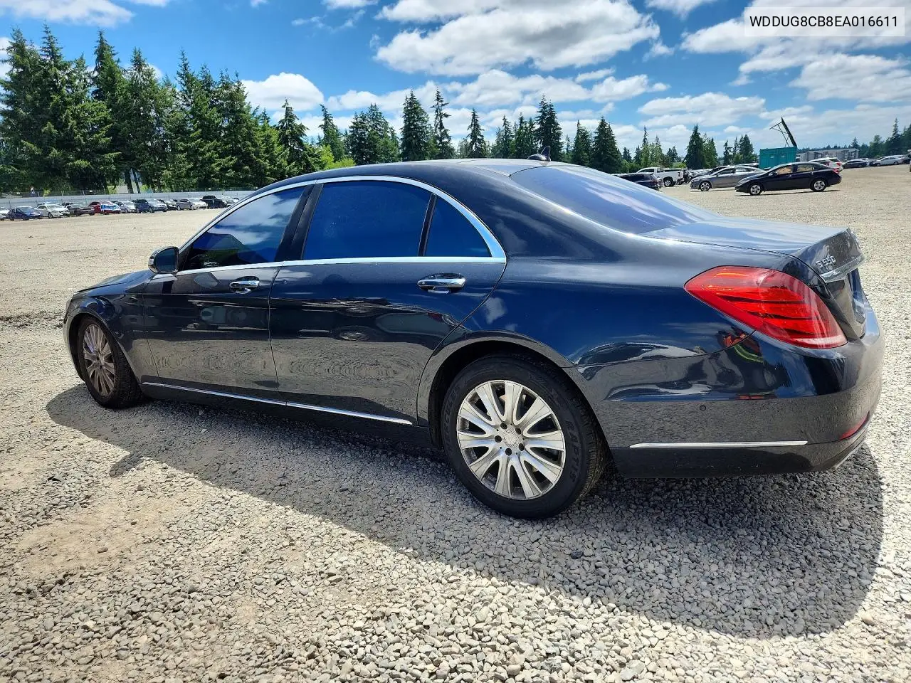 2014 Mercedes-Benz S 550 VIN: WDDUG8CB8EA016611 Lot: 57493596