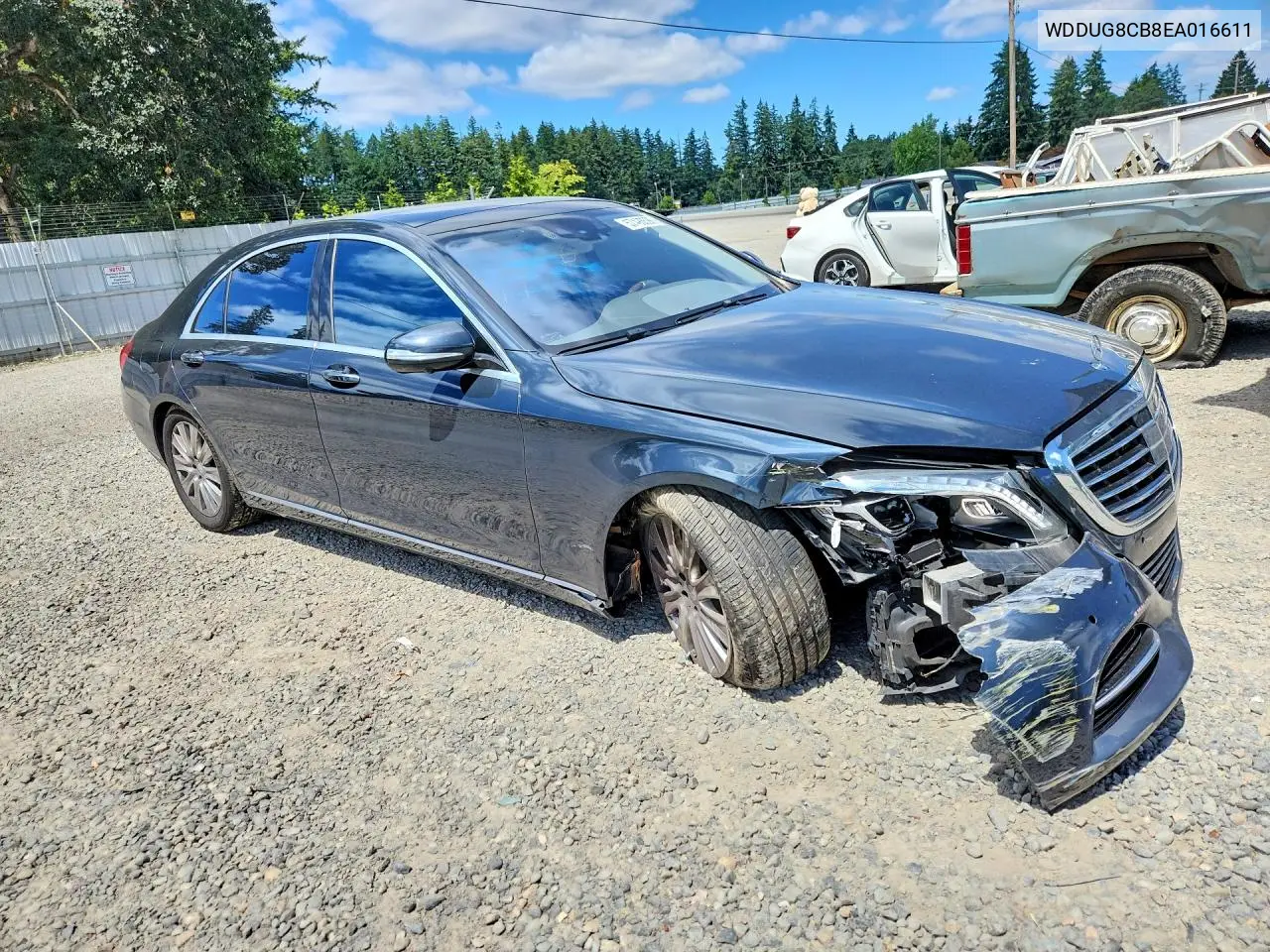 2014 Mercedes-Benz S 550 VIN: WDDUG8CB8EA016611 Lot: 57493596