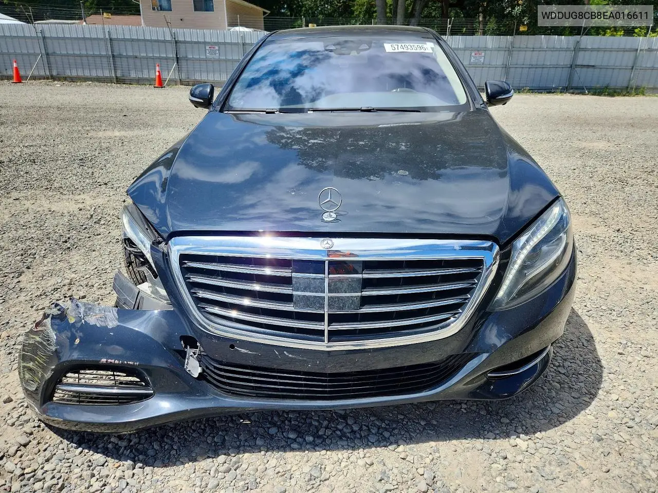 2014 Mercedes-Benz S 550 VIN: WDDUG8CB8EA016611 Lot: 57493596