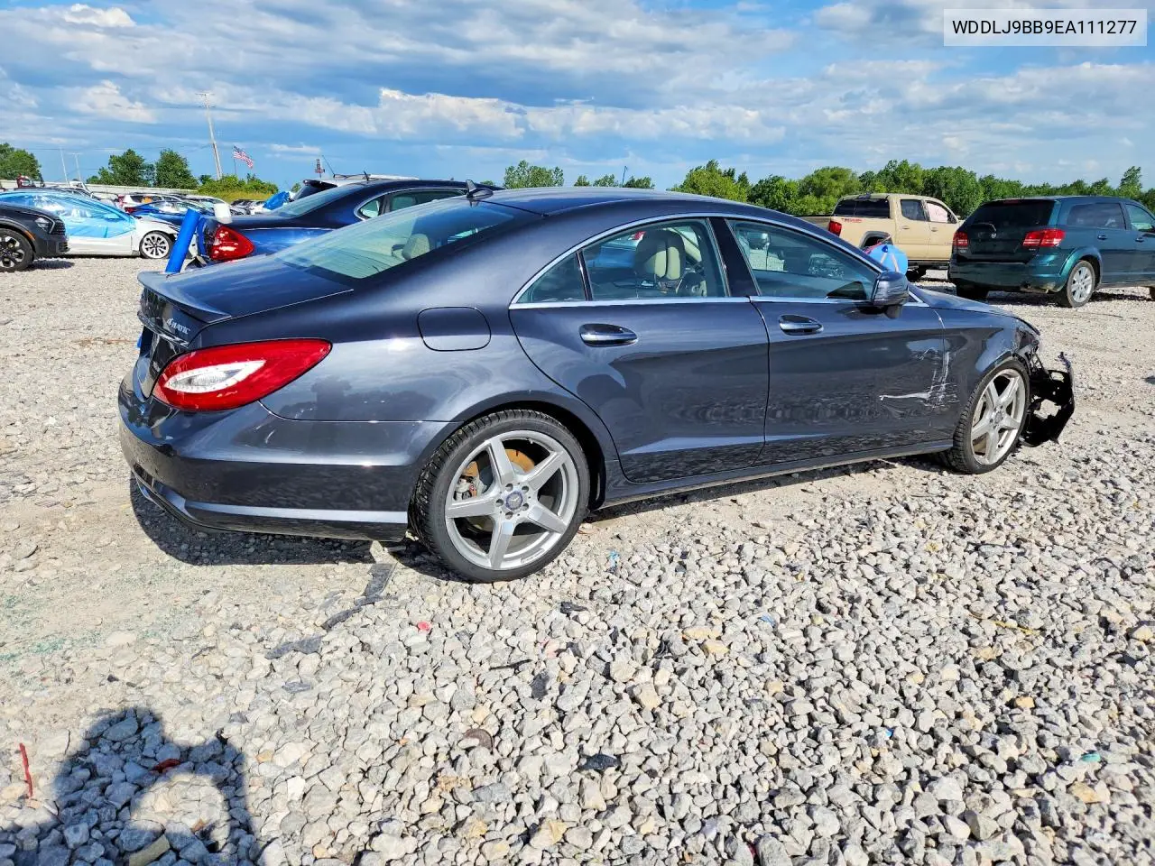 2014 Mercedes-Benz Cls 550 4Matic VIN: WDDLJ9BB9EA111277 Lot: 57510556