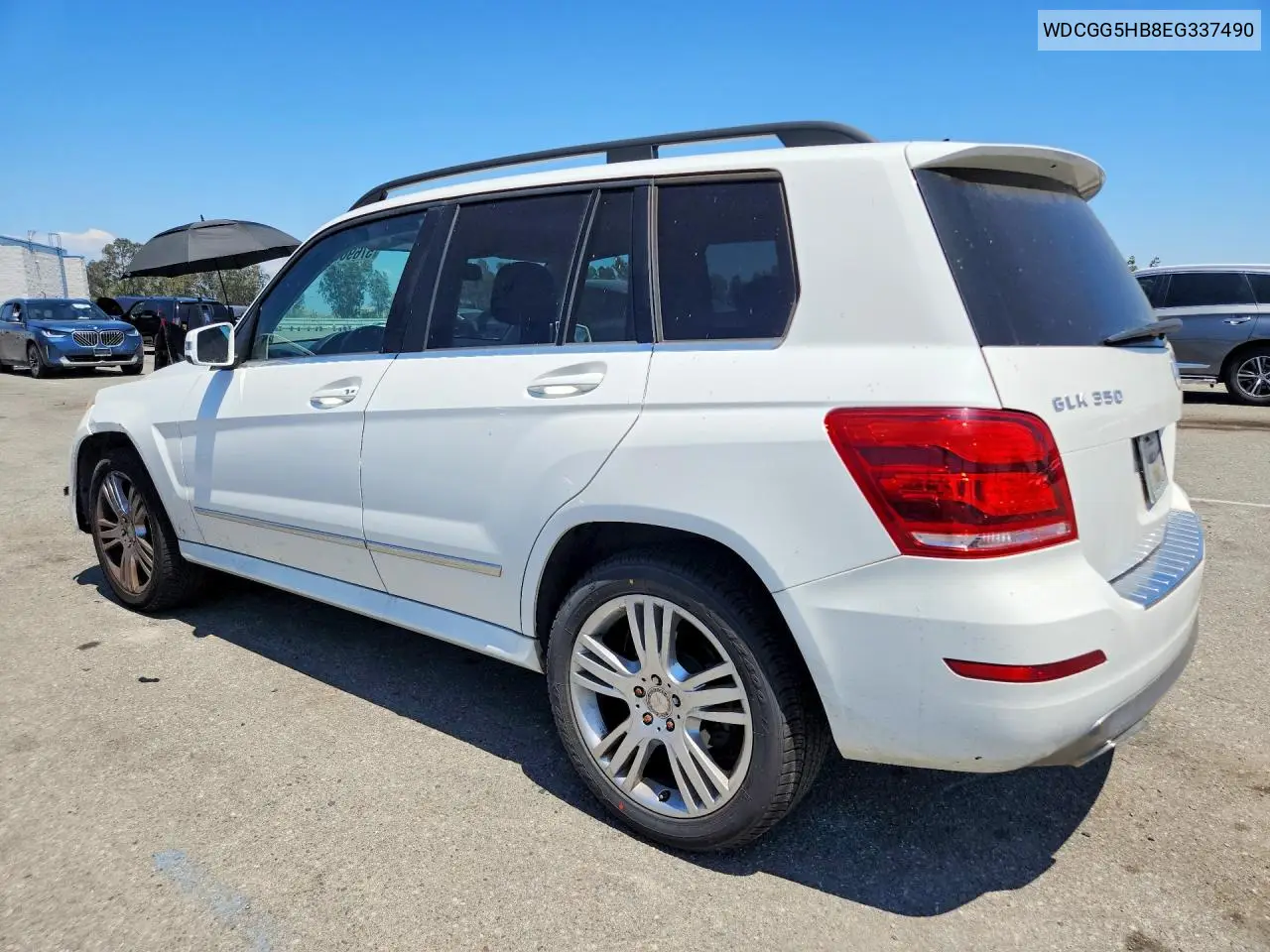 2014 Mercedes-Benz Glk 350 VIN: WDCGG5HB8EG337490 Lot: 57696556