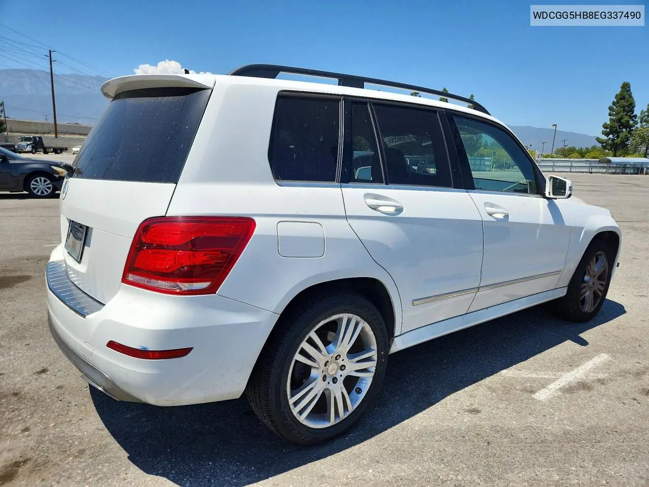 2014 Mercedes-Benz Glk 350 VIN: WDCGG5HB8EG337490 Lot: 57696556
