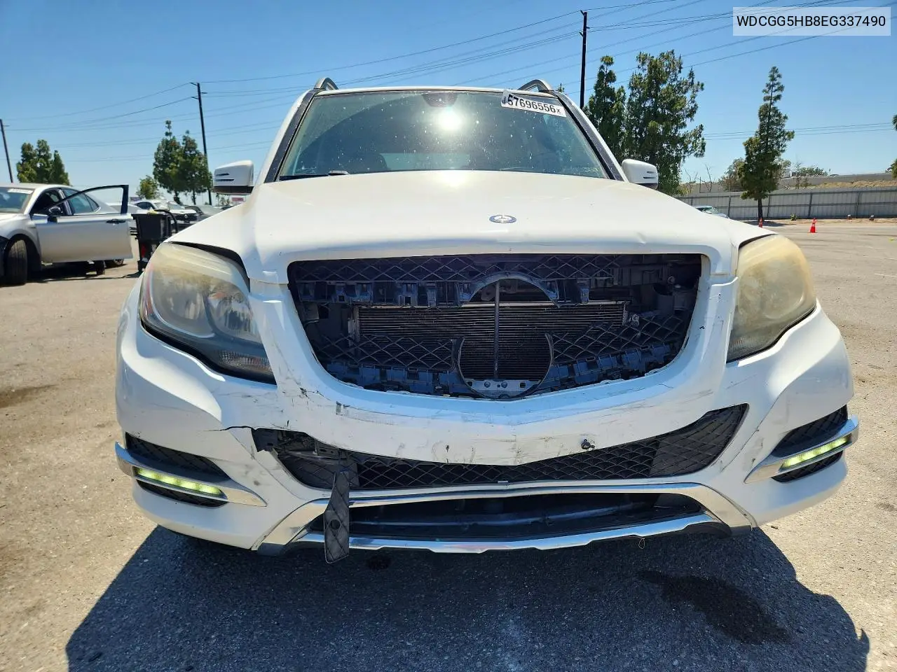 2014 Mercedes-Benz Glk 350 VIN: WDCGG5HB8EG337490 Lot: 57696556