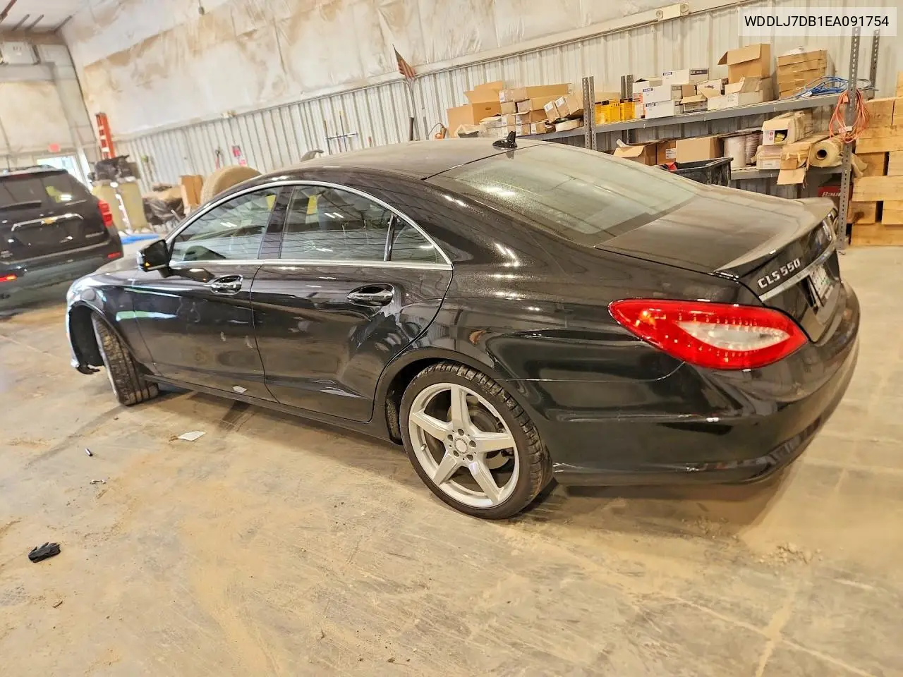 2014 Mercedes-Benz Cls 550 VIN: WDDLJ7DB1EA091754 Lot: 57763456