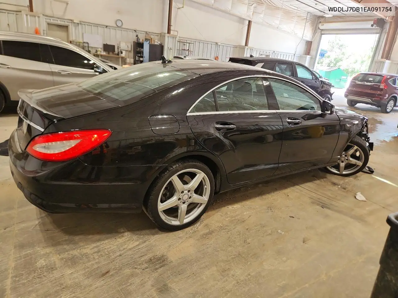 2014 Mercedes-Benz Cls 550 VIN: WDDLJ7DB1EA091754 Lot: 57763456