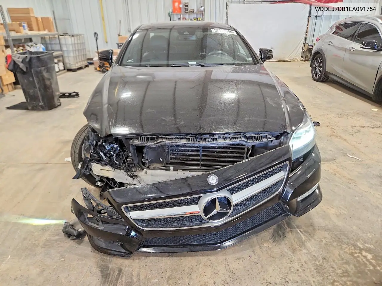 2014 Mercedes-Benz Cls 550 VIN: WDDLJ7DB1EA091754 Lot: 57763456