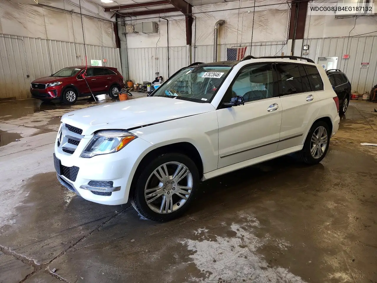 2014 Mercedes-Benz Glk 350 4Matic VIN: WDCGG8JB4EG187132 Lot: 57823846