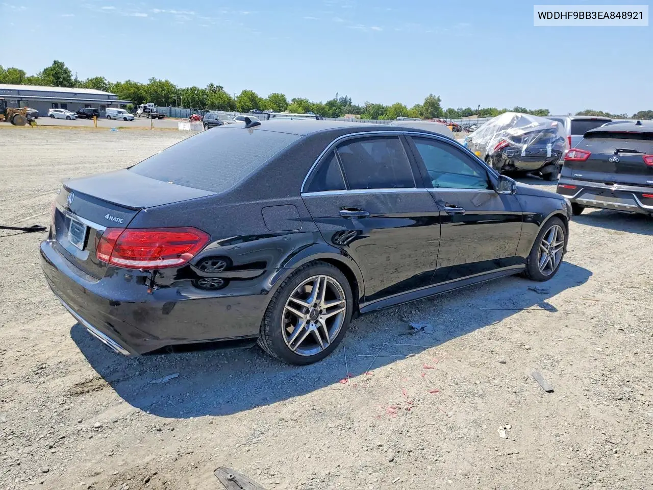 2014 Mercedes-Benz E 550 4Matic VIN: WDDHF9BB3EA848921 Lot: 57950236