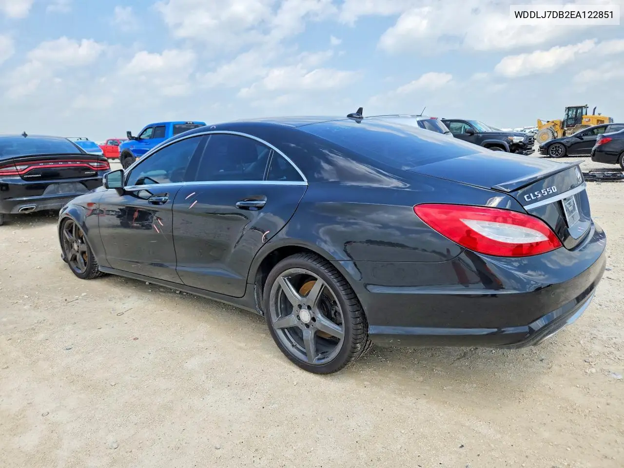 2014 Mercedes-Benz Cls 550 VIN: WDDLJ7DB2EA122851 Lot: 58076276