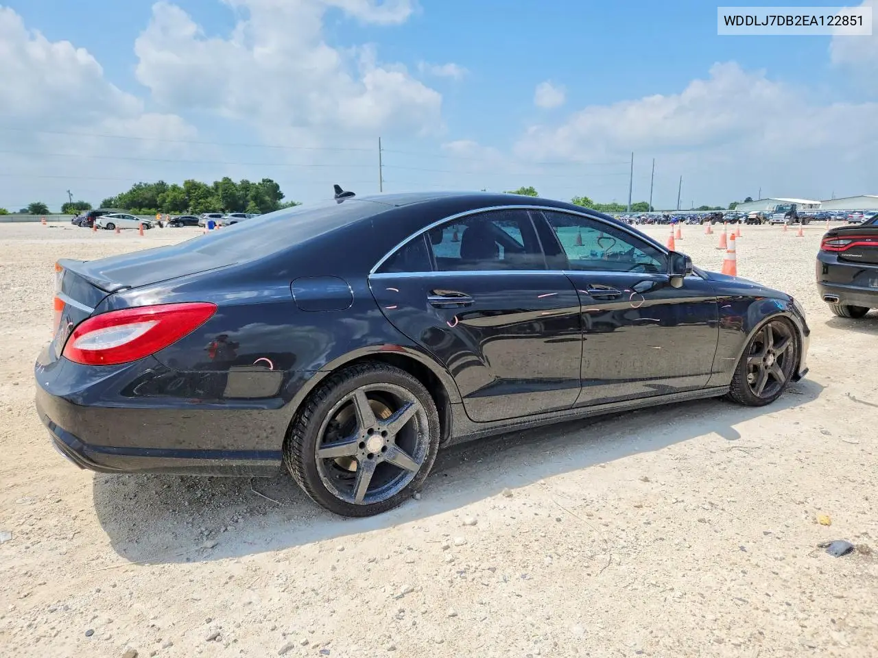 2014 Mercedes-Benz Cls 550 VIN: WDDLJ7DB2EA122851 Lot: 58076276