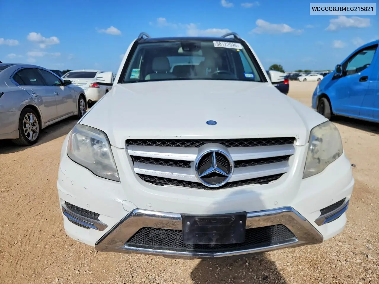 2014 Mercedes-Benz Glk 350 4Matic VIN: WDCGG8JB4EG215821 Lot: 58122996