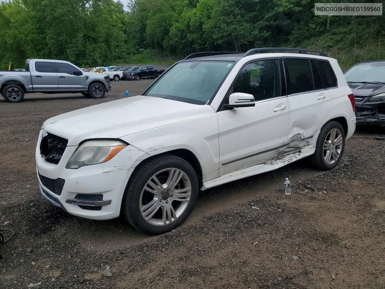 2014 Mercedes-Benz Glk 350 VIN: WDCGG5HB0EG159560 Lot: 58227726