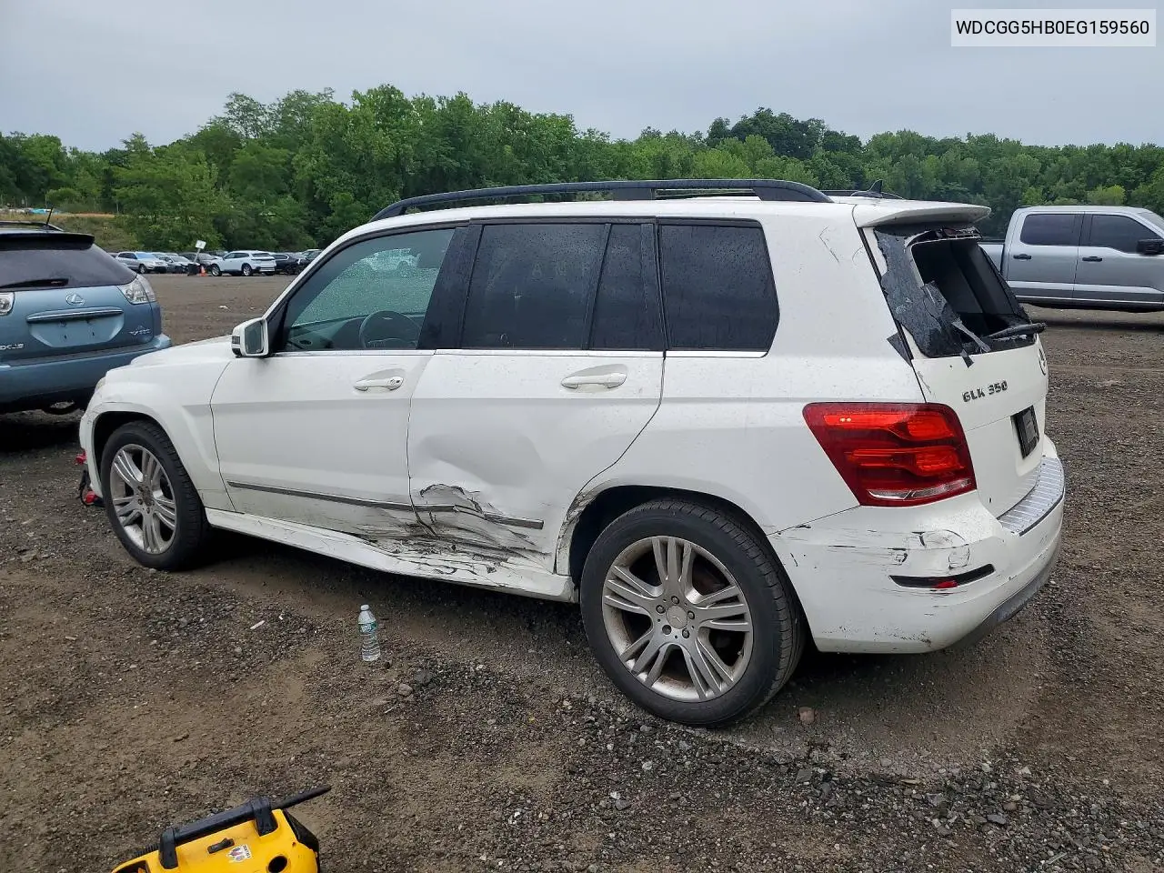 2014 Mercedes-Benz Glk 350 VIN: WDCGG5HB0EG159560 Lot: 58227726