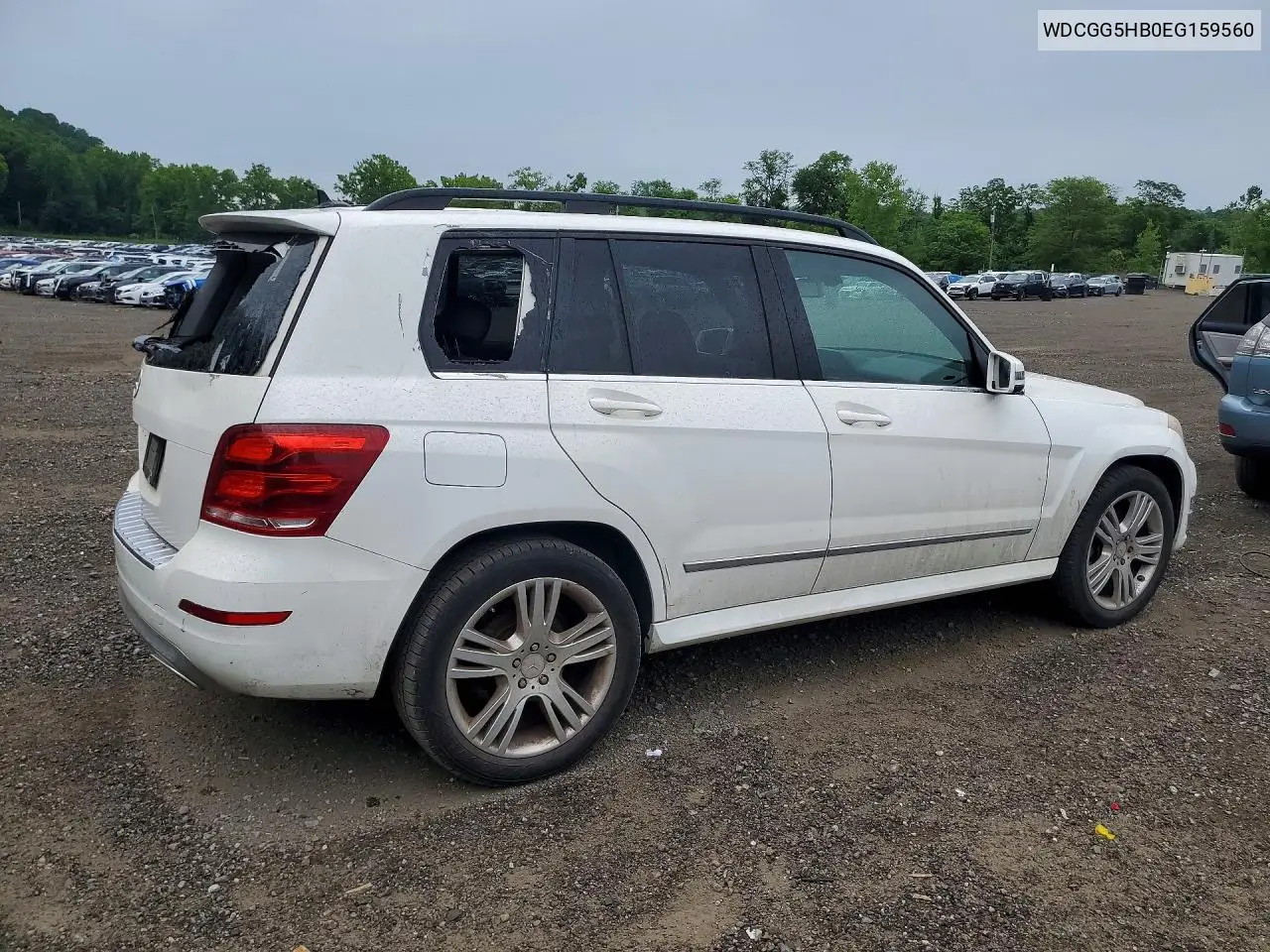 2014 Mercedes-Benz Glk 350 VIN: WDCGG5HB0EG159560 Lot: 58227726
