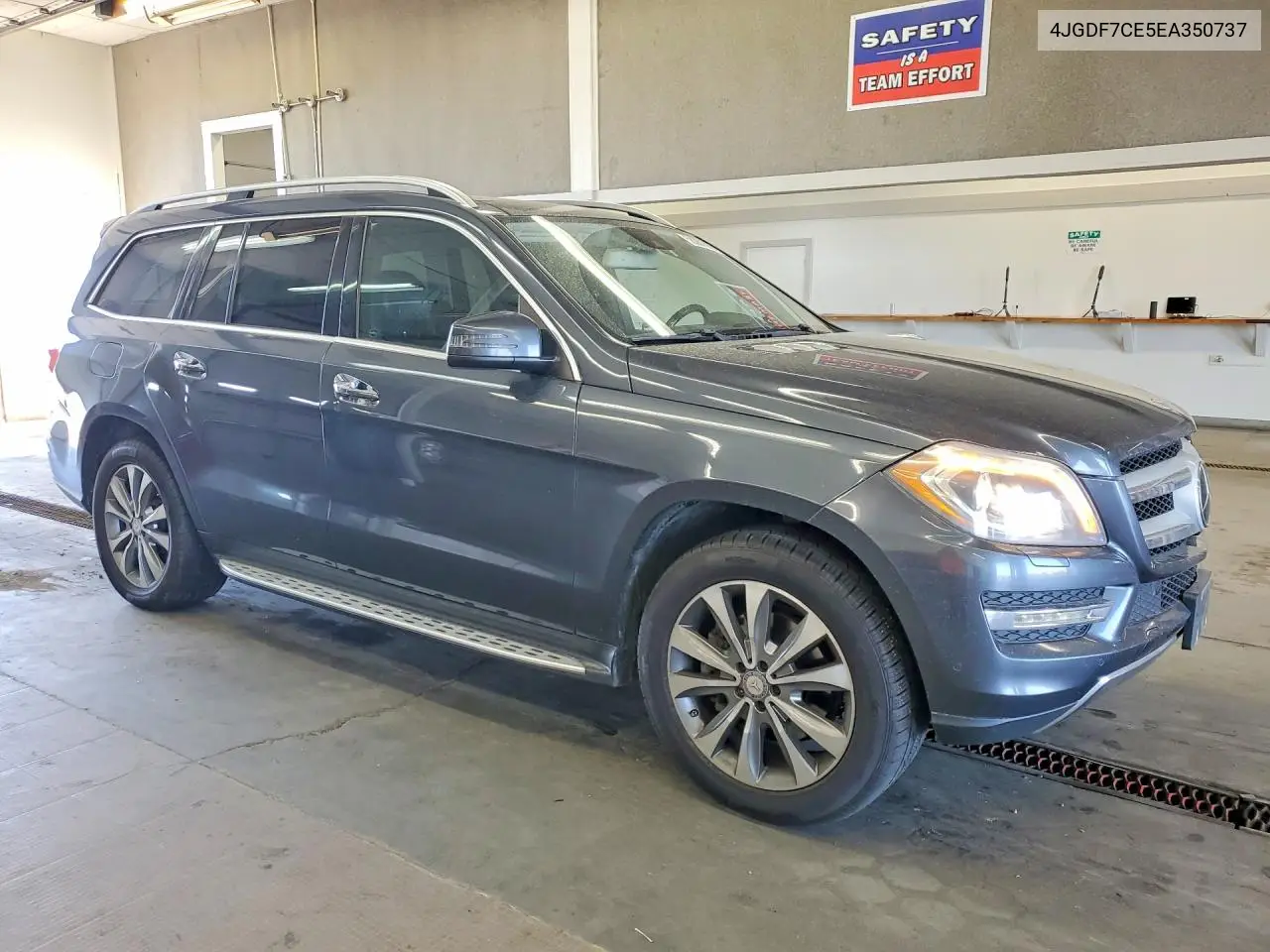 2014 Mercedes-Benz Gl 450 4Matic VIN: 4JGDF7CE5EA350737 Lot: 58301806