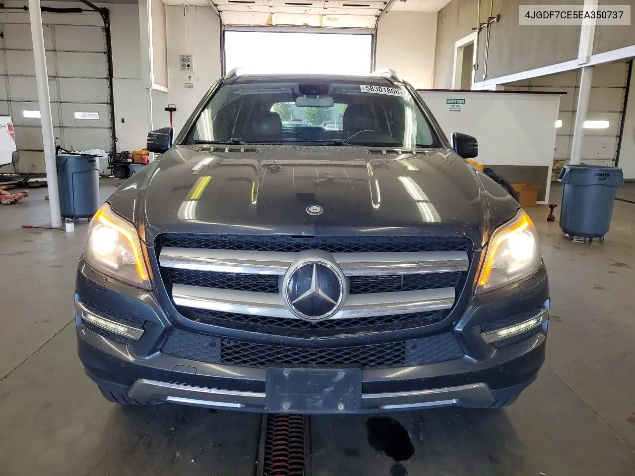 2014 Mercedes-Benz Gl 450 4Matic VIN: 4JGDF7CE5EA350737 Lot: 58301806