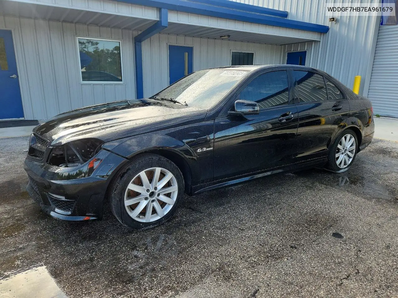 2014 Mercedes-Benz C 63 Amg VIN: WDDGF7HB7EA961679 Lot: 58467426