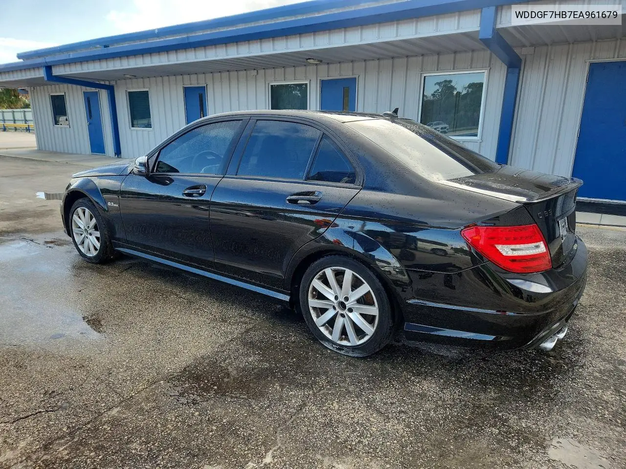 2014 Mercedes-Benz C 63 Amg VIN: WDDGF7HB7EA961679 Lot: 58467426