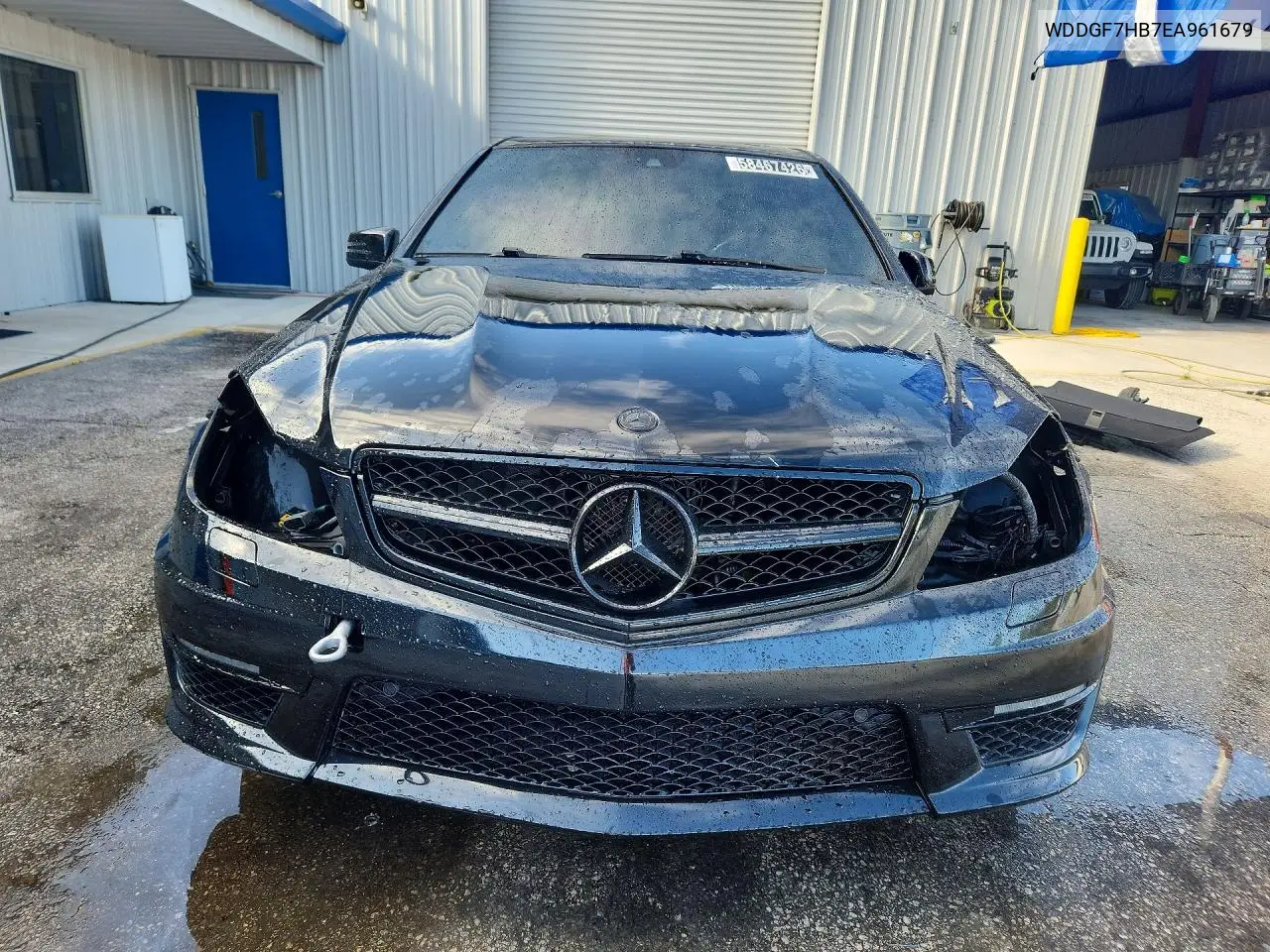 2014 Mercedes-Benz C 63 Amg VIN: WDDGF7HB7EA961679 Lot: 58467426