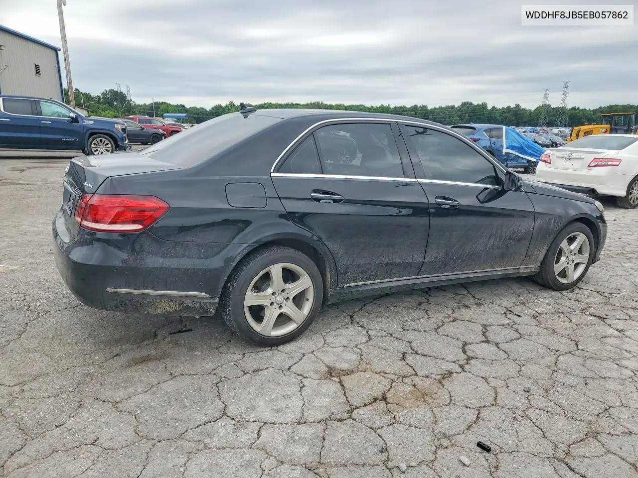 2014 Mercedes-Benz E 350 4Matic VIN: WDDHF8JB5EB057862 Lot: 58646836