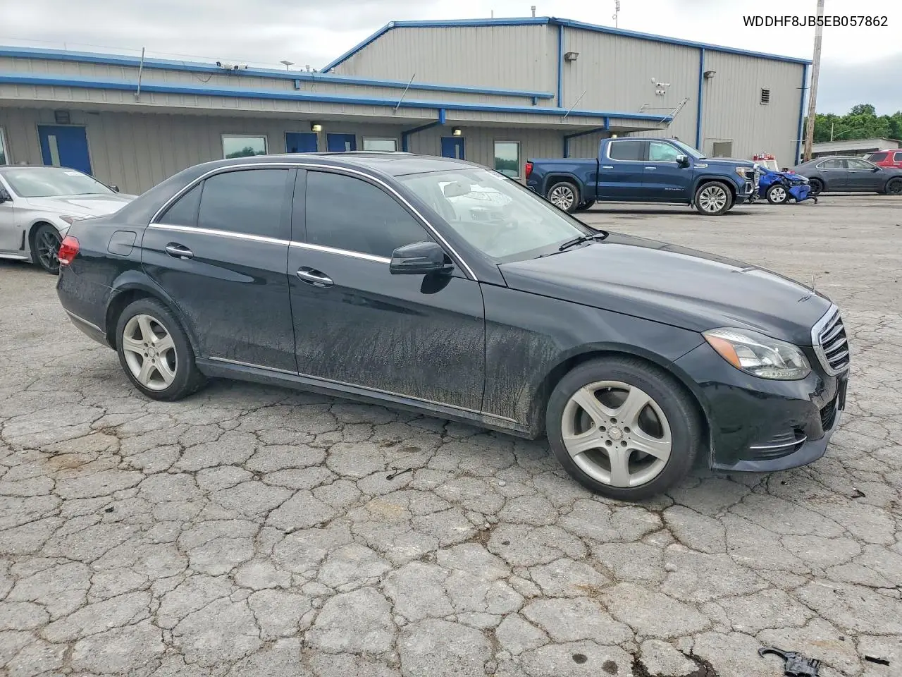 2014 Mercedes-Benz E 350 4Matic VIN: WDDHF8JB5EB057862 Lot: 58646836