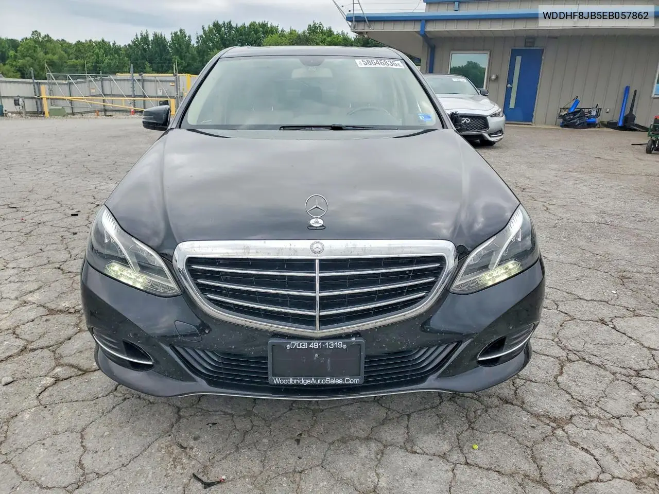 2014 Mercedes-Benz E 350 4Matic VIN: WDDHF8JB5EB057862 Lot: 58646836