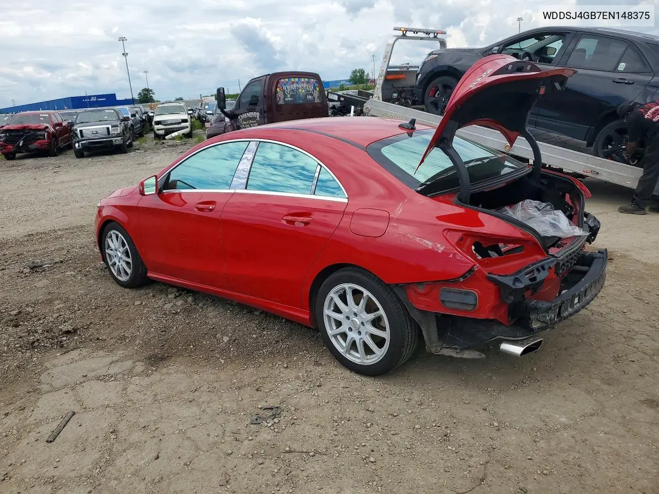 2014 Mercedes-Benz Cla 250 4Matic VIN: WDDSJ4GB7EN148375 Lot: 58702126
