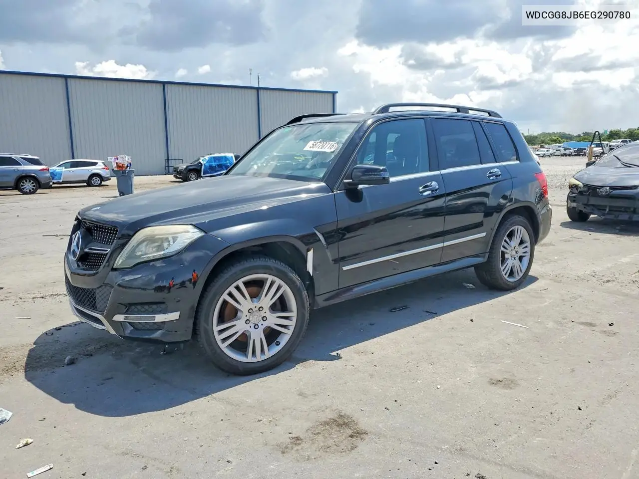 2014 Mercedes-Benz Glk 350 4Matic VIN: WDCGG8JB6EG290780 Lot: 58720716