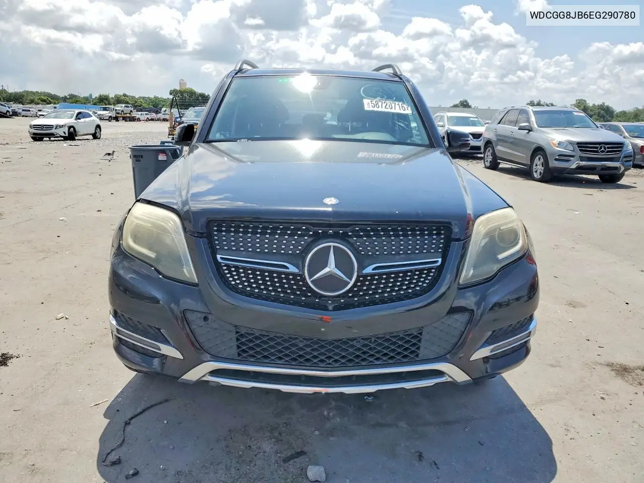 2014 Mercedes-Benz Glk 350 4Matic VIN: WDCGG8JB6EG290780 Lot: 58720716