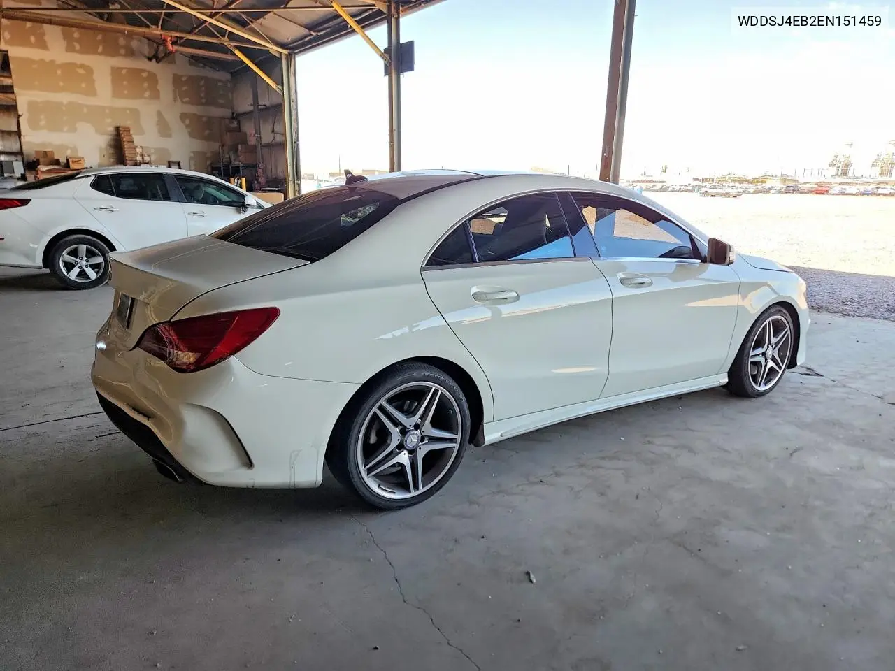 2014 Mercedes-Benz Cla 250 VIN: WDDSJ4EB2EN151459 Lot: 58782376