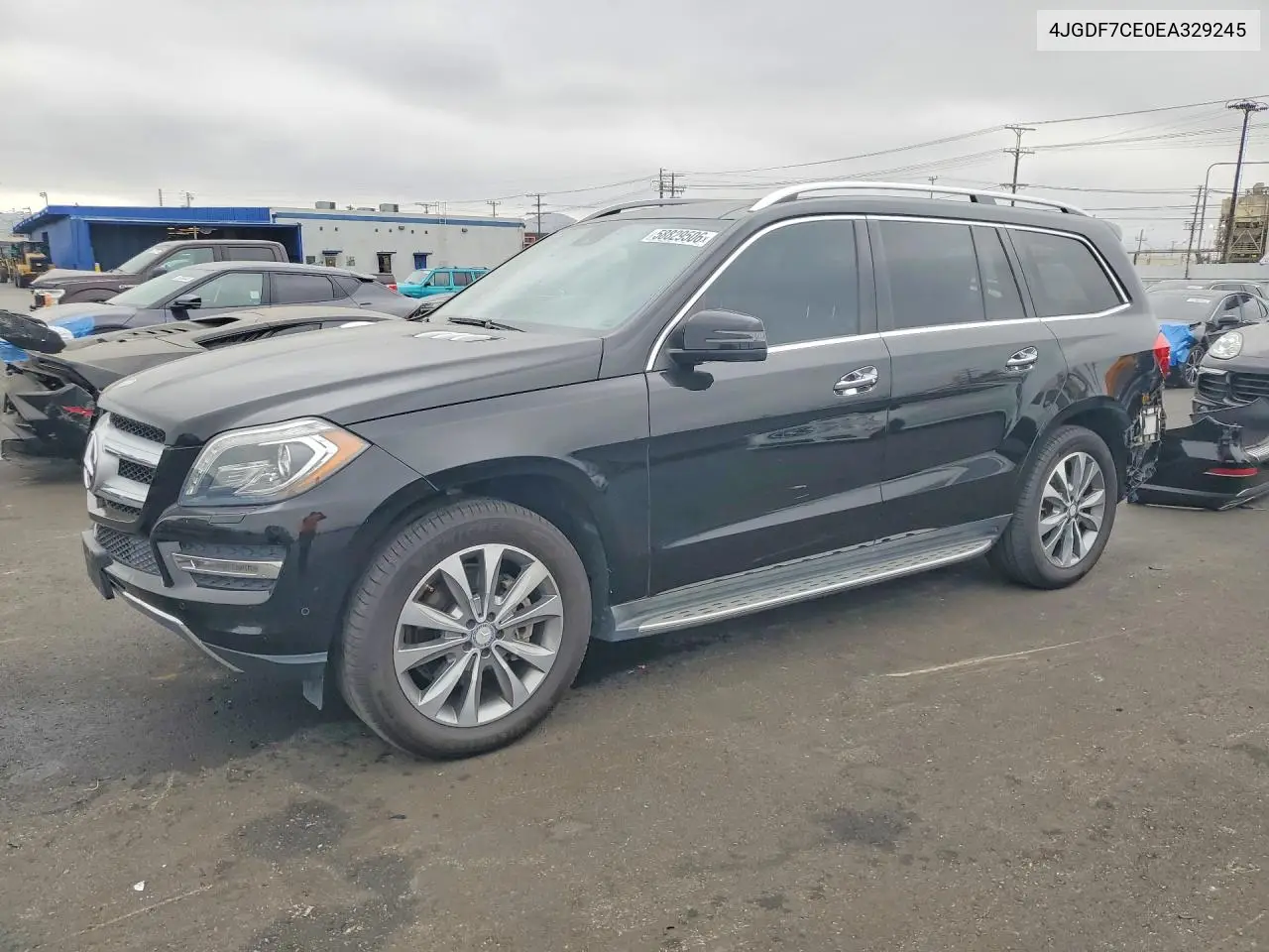 2014 Mercedes-Benz Gl 450 4Matic VIN: 4JGDF7CE0EA329245 Lot: 58829506