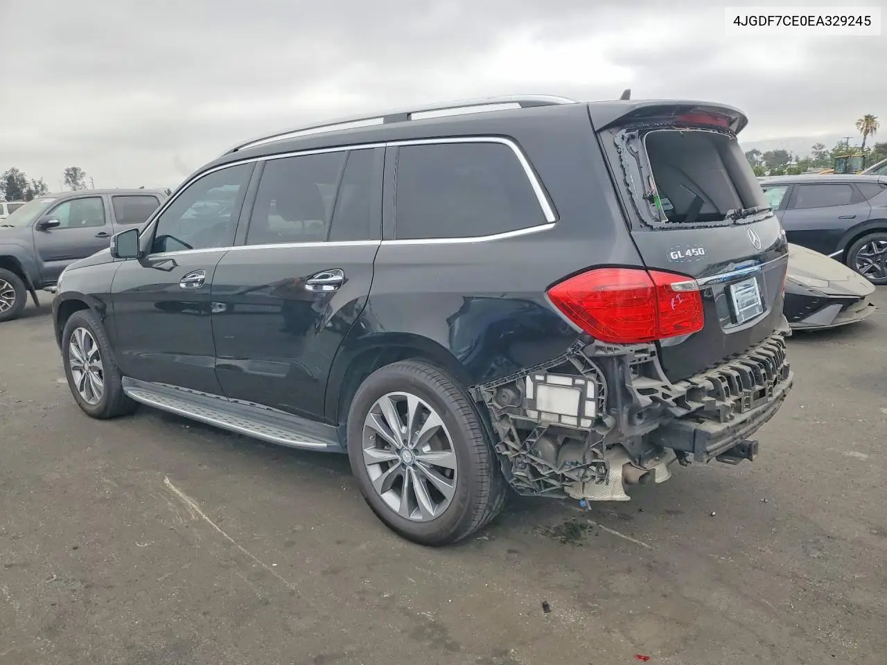 2014 Mercedes-Benz Gl 450 4Matic VIN: 4JGDF7CE0EA329245 Lot: 58829506