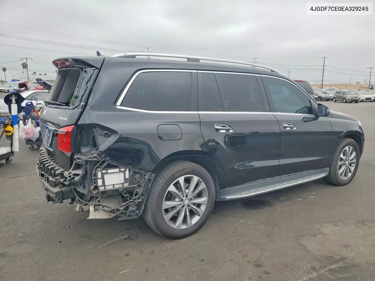 2014 Mercedes-Benz Gl 450 4Matic VIN: 4JGDF7CE0EA329245 Lot: 58829506