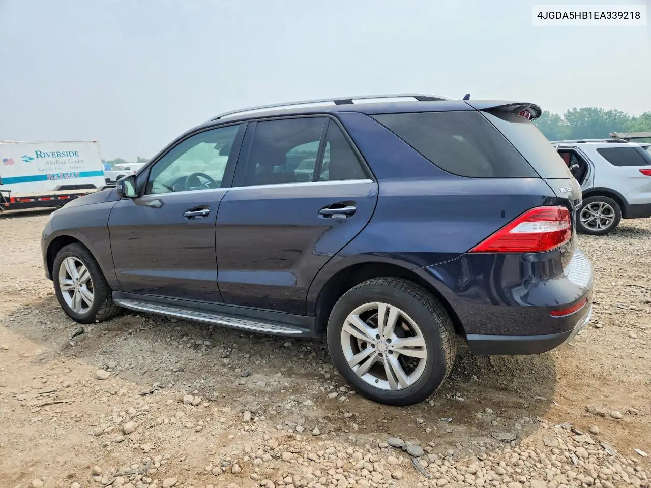 2014 Mercedes-Benz Ml 350 4Matic VIN: 4JGDA5HB1EA339218 Lot: 59243866