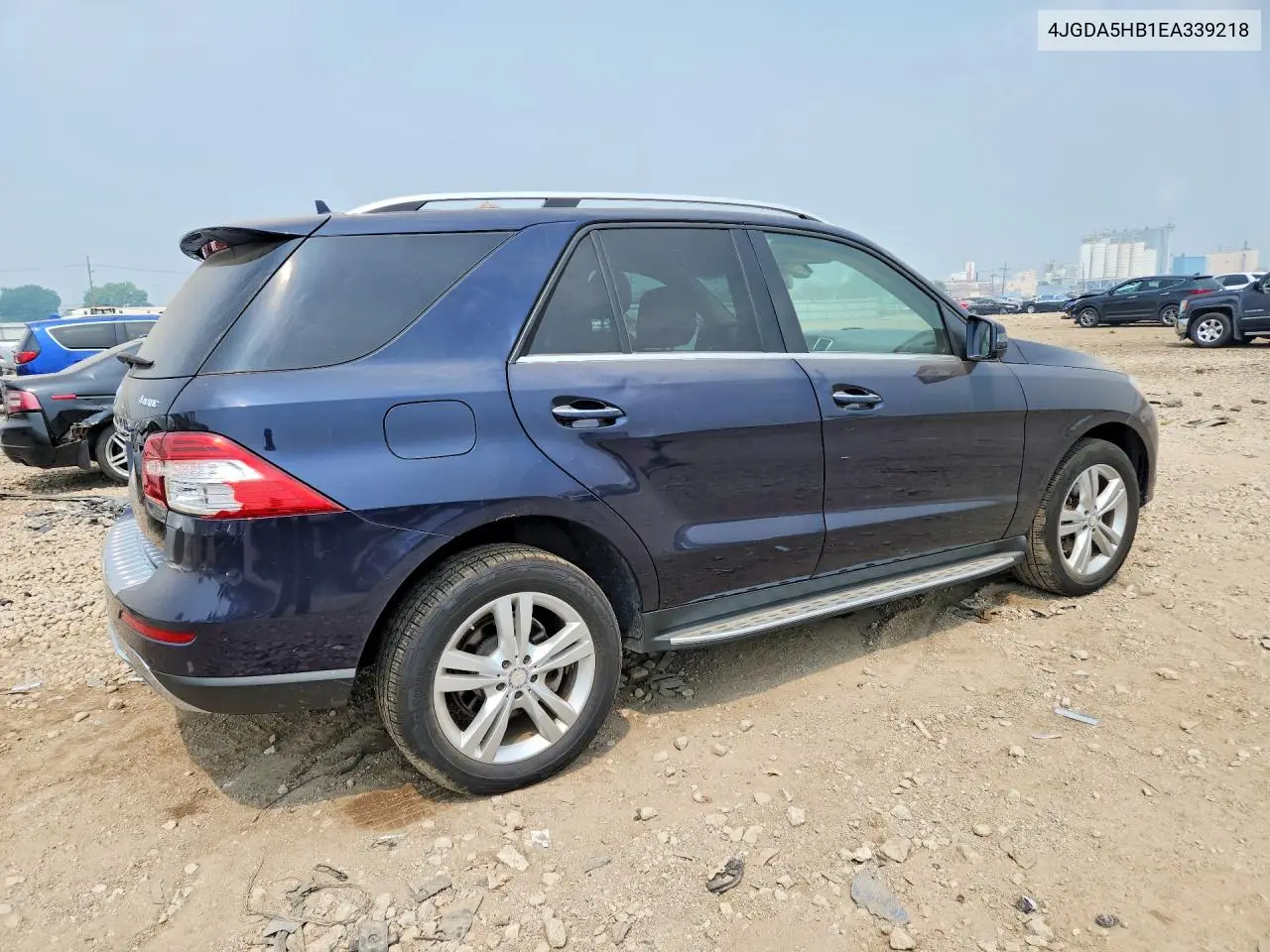 2014 Mercedes-Benz Ml 350 4Matic VIN: 4JGDA5HB1EA339218 Lot: 59243866