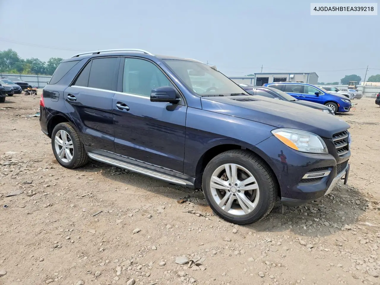 2014 Mercedes-Benz Ml 350 4Matic VIN: 4JGDA5HB1EA339218 Lot: 59243866