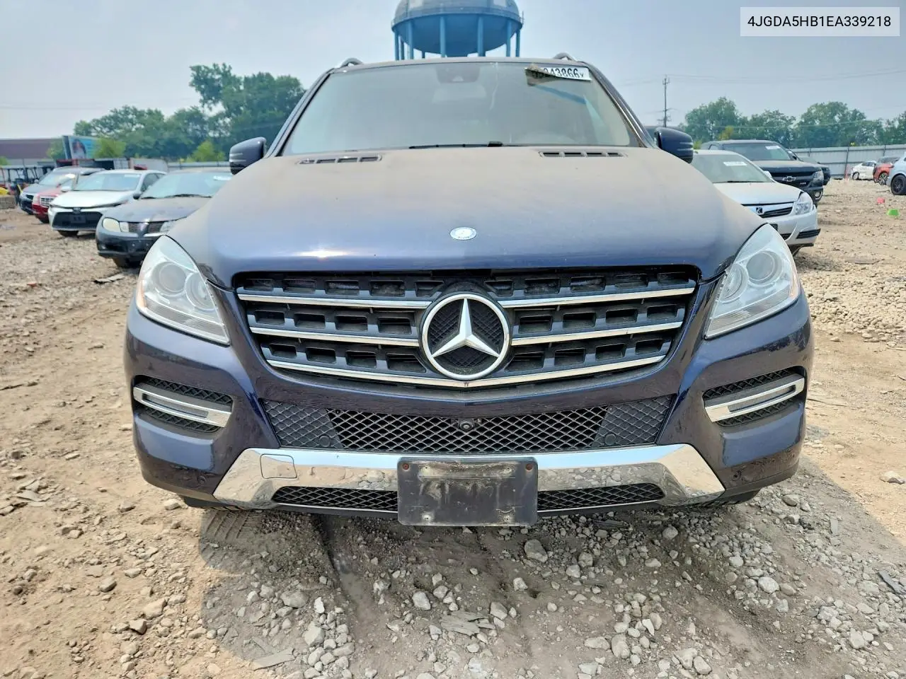 2014 Mercedes-Benz Ml 350 4Matic VIN: 4JGDA5HB1EA339218 Lot: 59243866