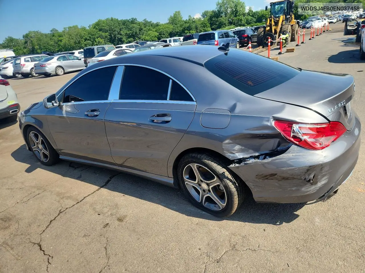 2014 Mercedes-Benz Cla 250 VIN: WDDSJ4EB0EN037458 Lot: 59342026
